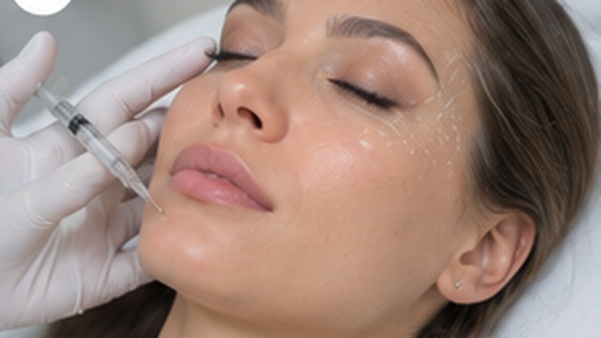 Illustration of biostimulators & collagen stimulation treatment